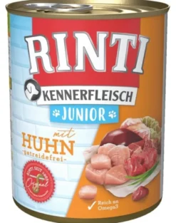 RINTI Kennerfleish Junior Chicken con pollo per cuccioli 12 x 400g