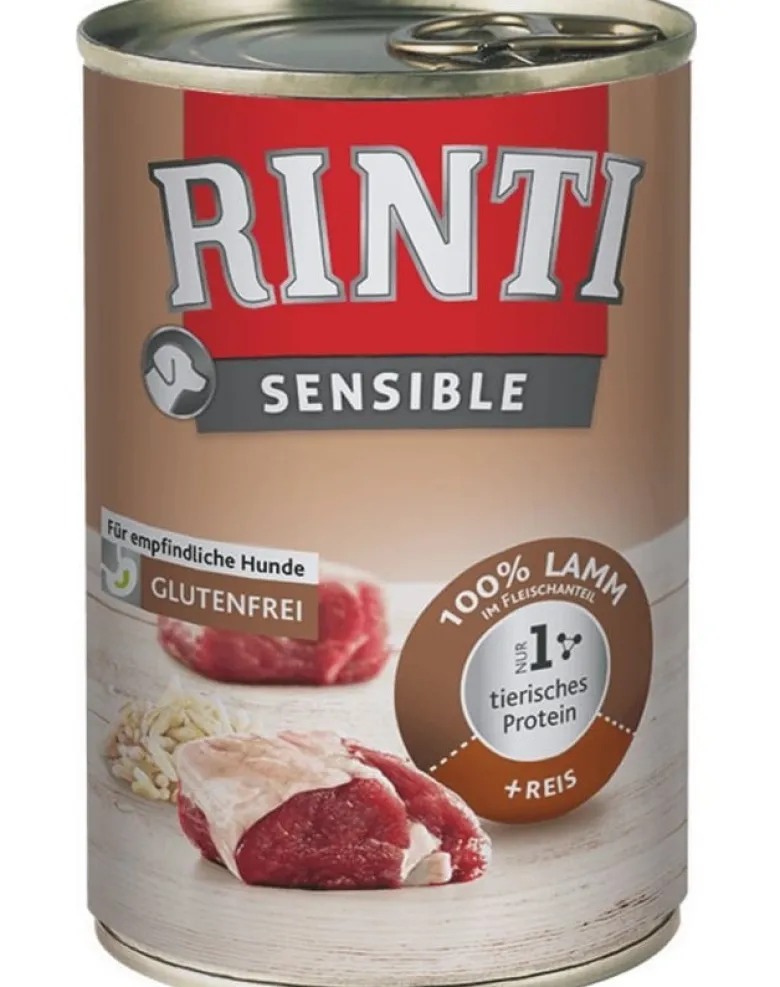 RINTI Sensible Agnello e riso 400g