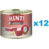 RINTI Sensible Wołowina z ryżem 12x185 g