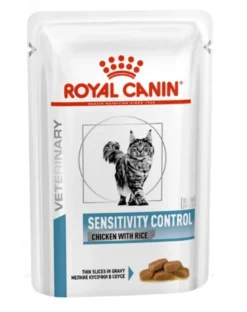 ROYAL CANIN Cat Sensitivity pollo e riso 48x85 g cibo umido per gatti adulti con reazioni avverse al cibo