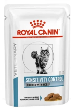 ROYAL CANIN Cat Sensitivity pollo e riso 48x85 g cibo umido per gatti adulti con reazioni avverse al cibo