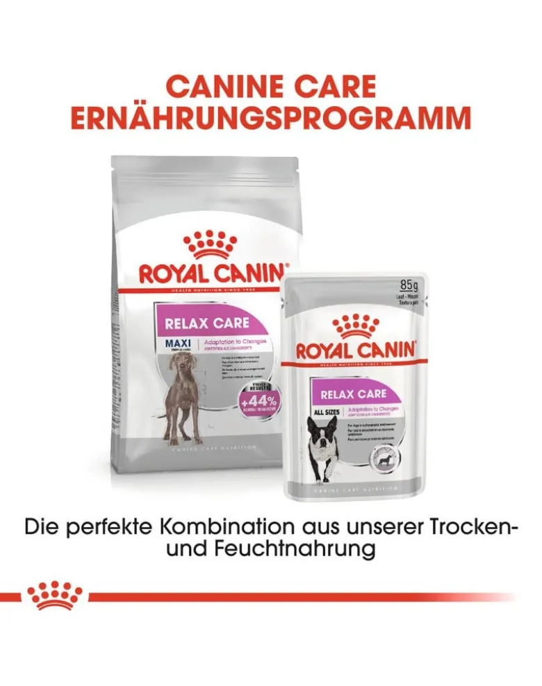 ROYAL CANIN CCN Maxi Relax Care crocchette secche per cani adulti di taglia grande, esposti a stress 9 kg