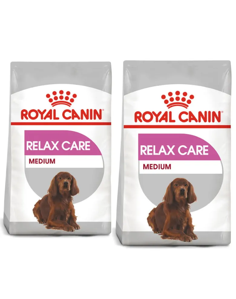 ROYAL CANIN CCN Medium Relax Care croccantini per cani adulti di taglia media soggetti a stress 20kg (2 x 10kg)