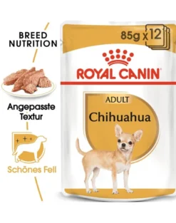 ROYAL CANIN Chihuahua Adult 4x12x85g cibo umido specifico per cani Chihuahua adulti