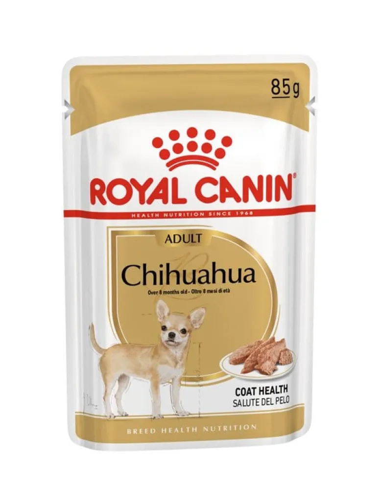 ROYAL CANIN Chihuahua Adult 4x12x85g cibo umido specifico per cani Chihuahua adulti