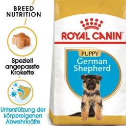 ROYAL CANIN German Shepherd Puppy alimento secco per cuccioli fino a 15 mesi, razza pastore tedesco 24kg (2x12kg)