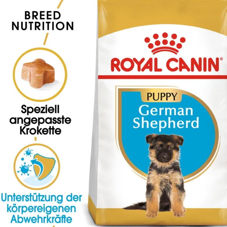 ROYAL CANIN German Shepherd Puppy alimento secco per cuccioli fino a 15 mesi, razza pastore tedesco 24kg (2x12kg)