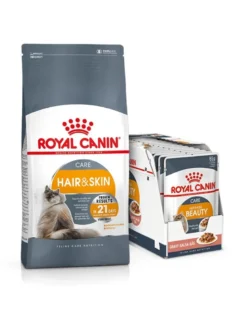 ROYAL CANIN Hair&Skin Care 10kg +CANIN Intense BEAUTY in salsa 85gx12