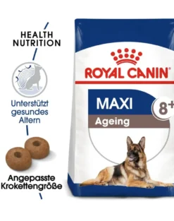 ROYAL CANIN Maxi Ageing 8+ 30kg (2x15kg) cibo secco per cani maturi di età superiore agli 8 anni, razze di taglia grande