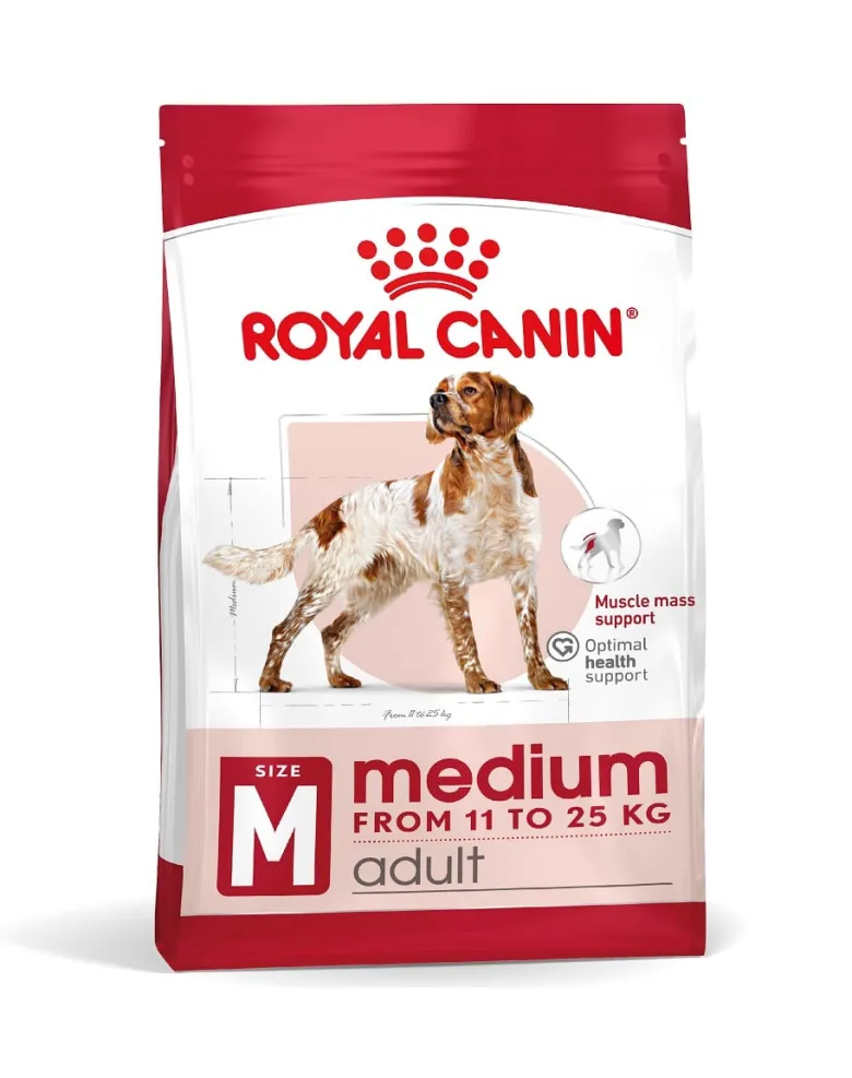 ROYAL CANIN Medium Adult 4kg cibo secco per cani adulti, razze medie