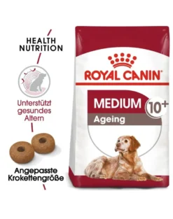 ROYAL CANIN Medium Ageing 10+ 15 kg cibo secco per cani maturi di età superiore ai 10 anni, razze di media taglia