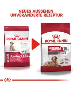 ROYAL CANIN Medium Ageing 10+ 30 kg (2 x 15 kg) cibo secco per cani maturi di età superiore ai 10 anni, razze di media taglia