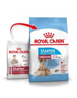 ROYAL CANIN Medium Starter Mother&Babydog 15 kg cibo secco per femmine in gravidanza, durante l'allattamento e cuccioli, da 4 a 8 settimane di vita, razze medie