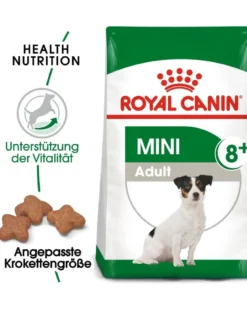 ROYAL CANIN Mini Adult 8+ 2 kg per cani anziani da 8 a 12 anni di età, razze di piccola taglia x 7