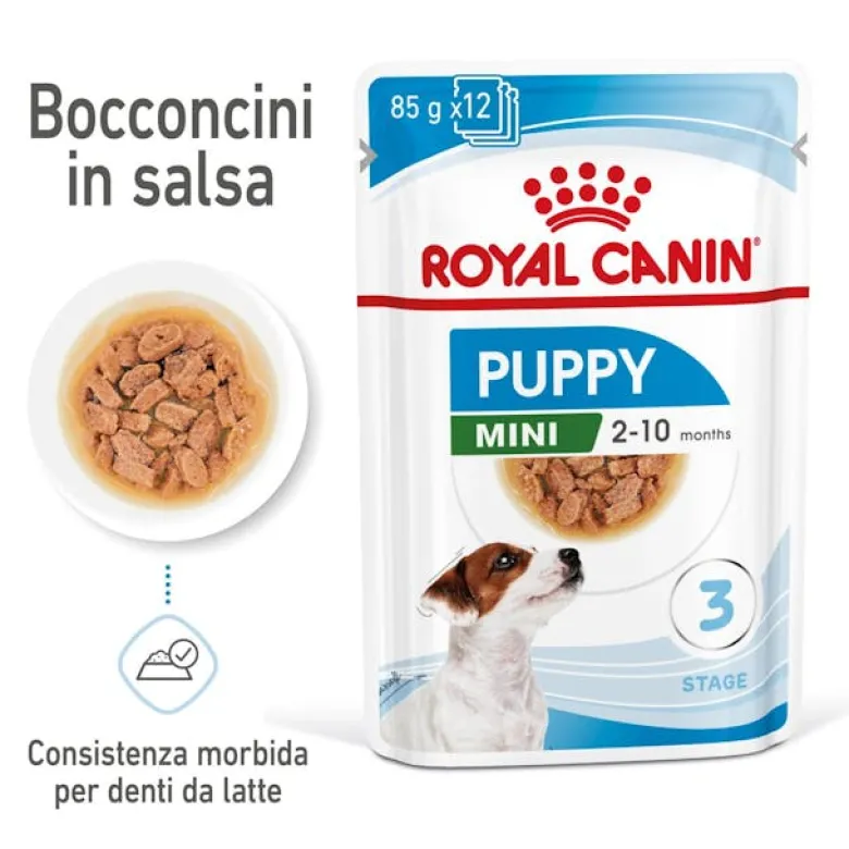 ROYAL CANIN Mini Puppy / Junior 8 kg + Mini puppy 12x85 g