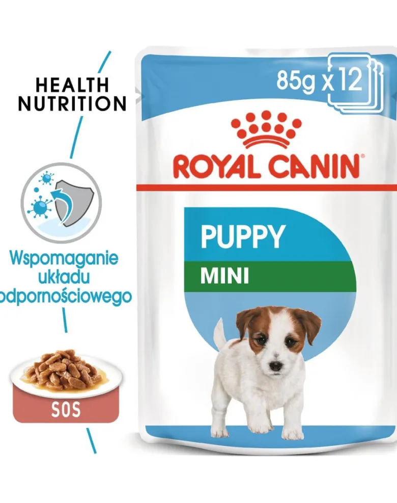 ROYAL CANIN Mini Puppy / Junior 8 kg + Mini puppy 12x85 g