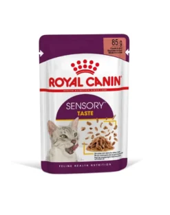 ROYAL CANIN Sensory Taste jelly 24x85 g pezzi in salsa per gatti adulti per stimolare l'esperienza del gusto