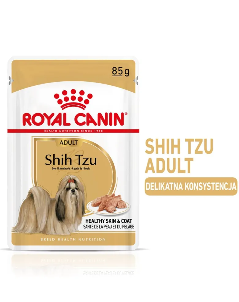 ROYAL CANIN Shih Tzu Adult Loaf 24 x 85 g pezzi in salsa, per cani shih tzu adulti