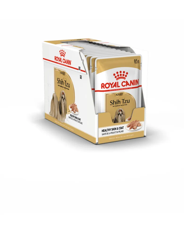 ROYAL CANIN Shih Tzu Adult Loaf 24 x 85 g pezzi in salsa, per cani shih tzu adulti