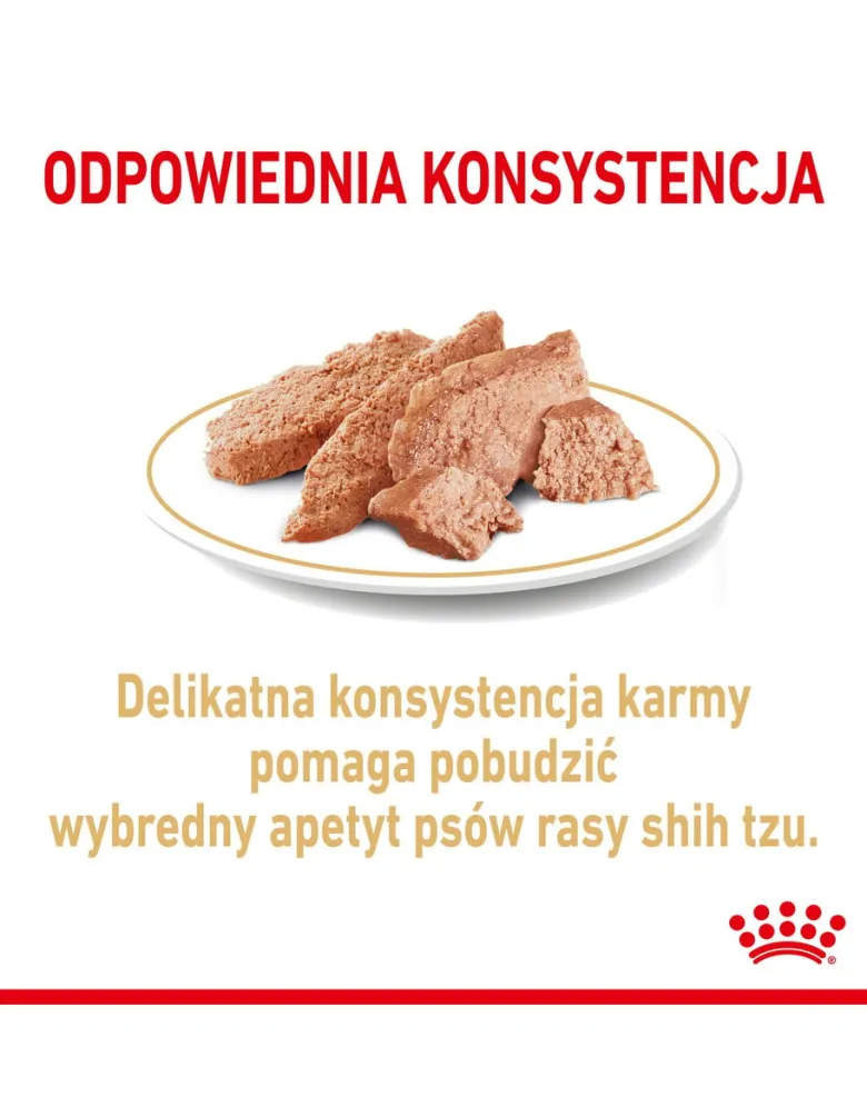 ROYAL CANIN Shih Tzu Adult Loaf 24 x 85 g pezzi in salsa, per cani shih tzu adulti