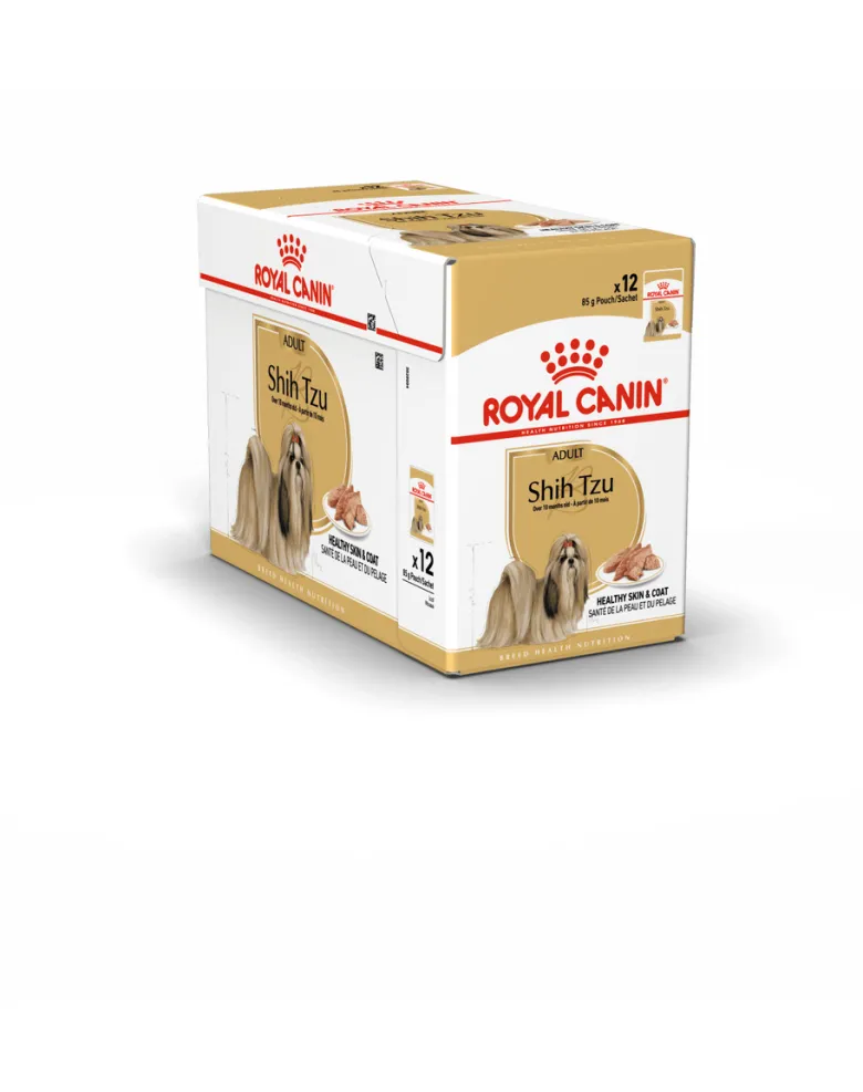ROYAL CANIN Shih Tzu Adult Loaf 24 x 85 g pezzi in salsa, per cani shih tzu adulti