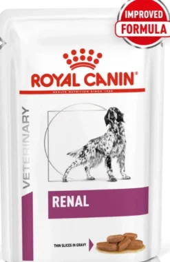 ROYAL CANIN Veterinary Diet Canine Renal 4 x 12 x 100g cibo umido per cani con insufficienza renale cronica