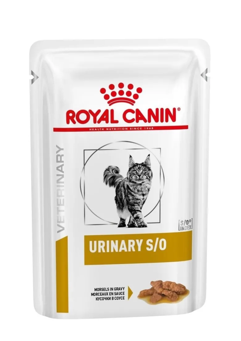 ROYAL CANIN Veterinary Diet Feline Urinary S/O 85 g x 48