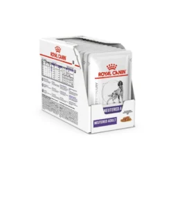 ROYAL CANIN VHN Neutered Adult Dog sos 48x100g cibo umido per cani adulti dopo la sterilizzazione, con tendenza al sovrappeso o con pelle sensibile