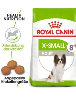 ROYAL CANIN X-Small Adult 8+ 1.5 kg cibo secco per cani di piccola taglia oltre 8 anni