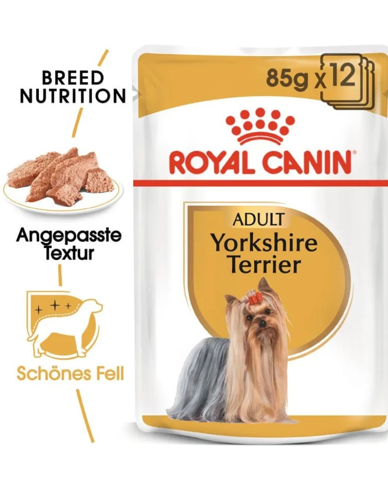 ROYAL CANIN Yorkshire Terrier Adult 7.5kg secco + umido 12x85g