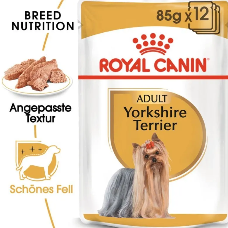 ROYAL CANIN Yorkshire Terrier Adult 7.5kg secco + umido 12x85g