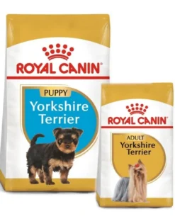 ROYAL CANIN Yorkshire Terrier Junior 7.5 kg + alimentazione successiva 0.5kg