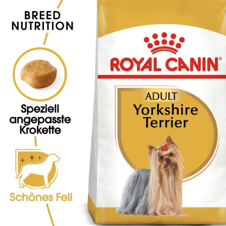 ROYAL CANIN Yorkshire Terrier Junior 7.5 kg + alimentazione successiva 0.5kg