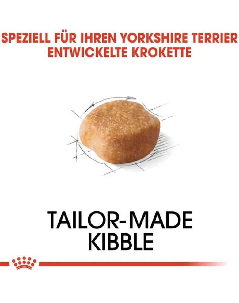 ROYAL CANIN Yorkshire Terrier Junior 7.5 kg + alimentazione successiva 0.5kg
