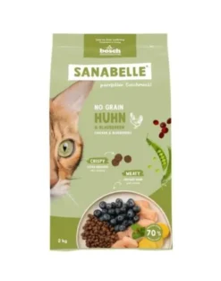 SANABELLE No Grain Pollo 2 kg cibo senza cereali per gatti