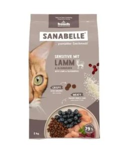 SANABELLE Sensitive Agnello 2 kg per gatti con sistema digestivo sensibile