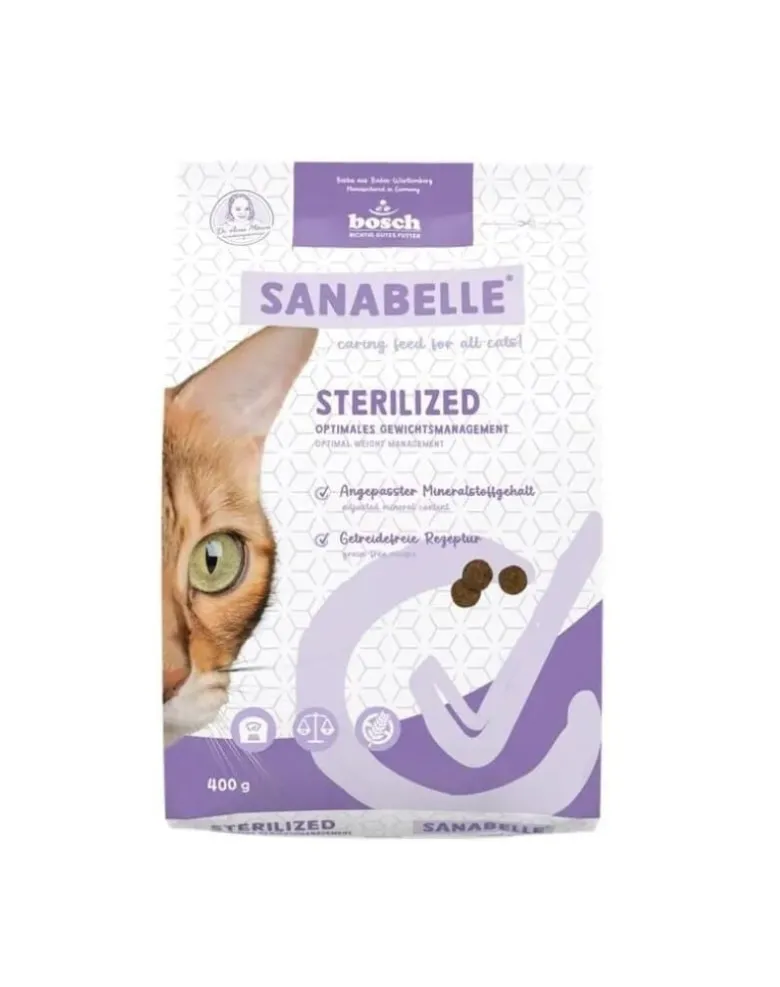 SANABELLE Sterilized 400 g per gatti sterilizzati