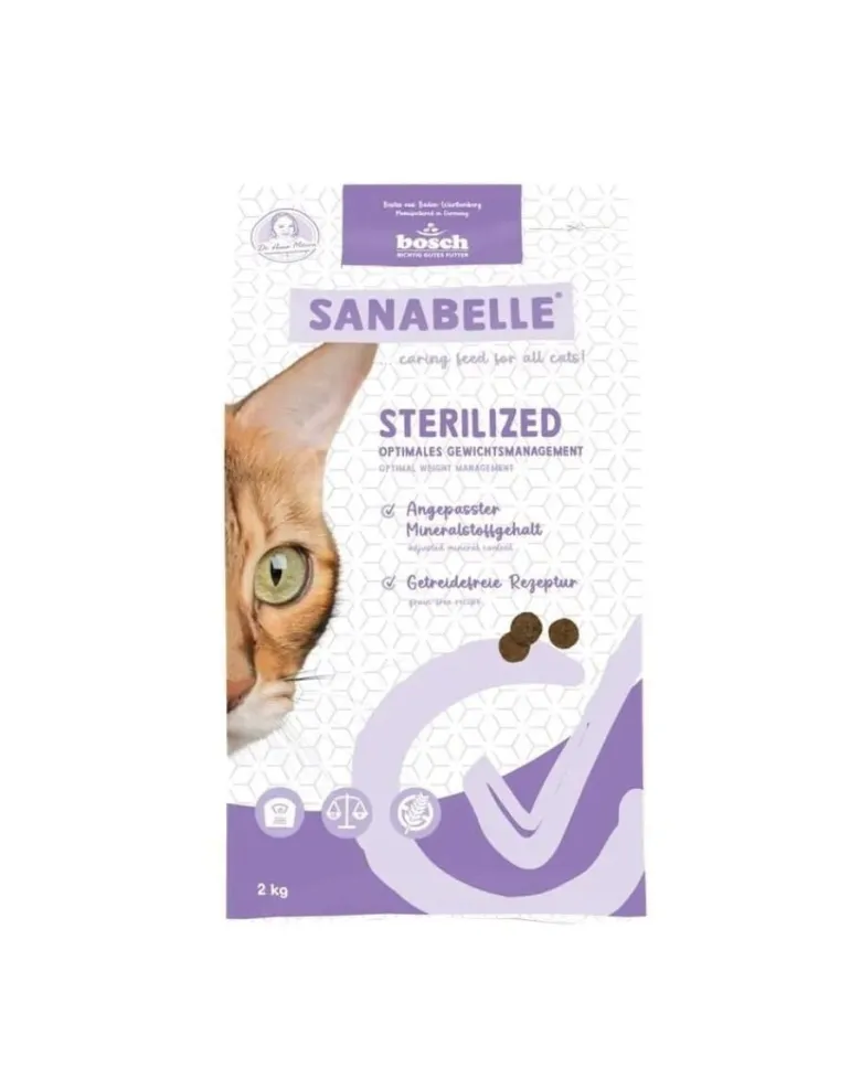SANABELLE Sterilized 2 kg per gatti sterilizzati