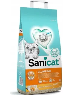 SANICAT Clumping Vainille-Mandarine 8L lettiera bentonite per gatti