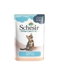 SCHESIR Tonno alimento umido per gattini 85g