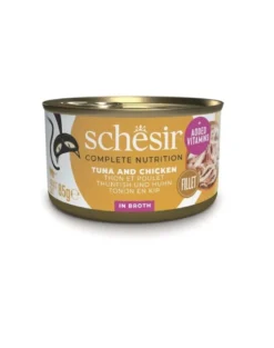 SCHESIR Tonno con filetti di pollo e riso 85 g