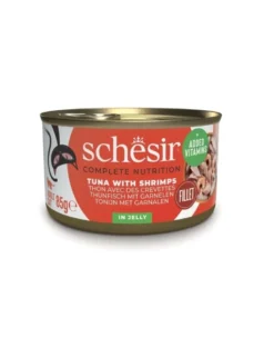 SCHESIR Tonno e gamberetti in gelatina 85g