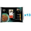 SHEBA Selection Juicy Flavours 52x85g Alimento umido completo per gatti adulti bocconcini in salsa con pollo e manzo, pollo, agnello, anatra e tacchino