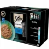 SHEBA Selection Sapori di pesce in bustina 12x85g Alimento umido completo per gatti adulti bocconcini in salsa con salmone e merluzzo nero, pesce bianco, pesce oceanico, merluzzo