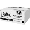 SHEBA Selection Select Slices Aromi di pollame in bustina 120 x 85g in pezzi di salsa con: anatra, pollo, pollame, anatra e tacchino per gatti adulti