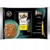 SHEBA Selection Select Slices Aromi di pollame in bustina 4x85 g Alimento umido completo per gatti adulti, bocconcini in salsa con anatra, pollo, pollame, anatra e tacchino