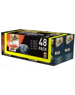SHEBA Select Slices in Gravy cibo umido per gatti in salsa 48 x 85g