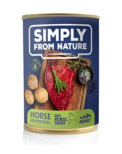 SIMPLY FROM NATURE cibo senza cereali per cani per tutte le razze e le età 400g