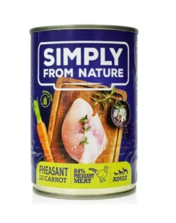 SIMPLY FROM NATURE Cibo umido per cani mix gusti 6 x 400g