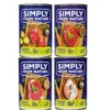 SIMPLY FROM NATURE Cibo umido per cani mix 4 gusti 12 x 400g